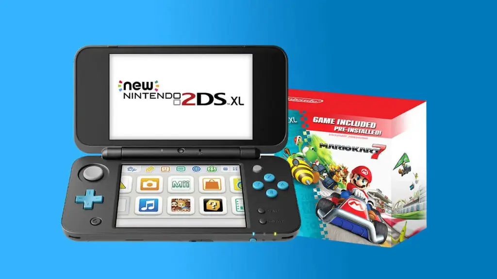 NINTENDO 2DS+Mario Kart 7 Console